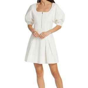 Proenza Schouler White Linnen Mini Dress Sz 4 **NWT**